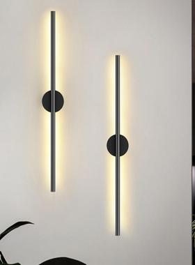 长条灯卧室床头灯客厅墙轻250106奢创意202新款背景墙装饰灯极5简