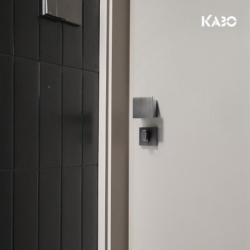 生德国ABOK门锁室内卧室北欧灰色分体卫间简KABO约房门实锁静音木