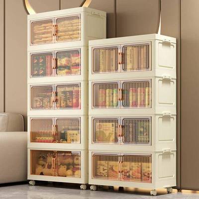 床柜折收纳柜加厚多层柜叠家用卧室床无品牌/头柜租出屋杂物整理