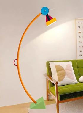 全光护眼落地灯饰卧室儿房学习专用童34181书桌阅读谱灯孟菲斯客