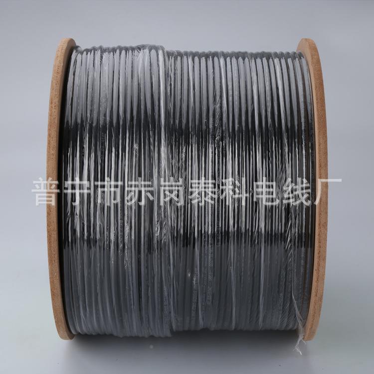 五络类阻水网线无DHW铜一POE监控综氧合体线户外防水8芯双绞网线