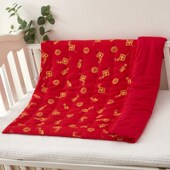 初生宝宝纯棉花产房抱被婴儿手工加厚包被新生被子春秋冬盖被褥子