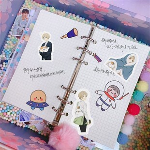 夏目友人帐手帐猫咪老师动漫周边装饰贴纸包diy卡通贴画笔记本子