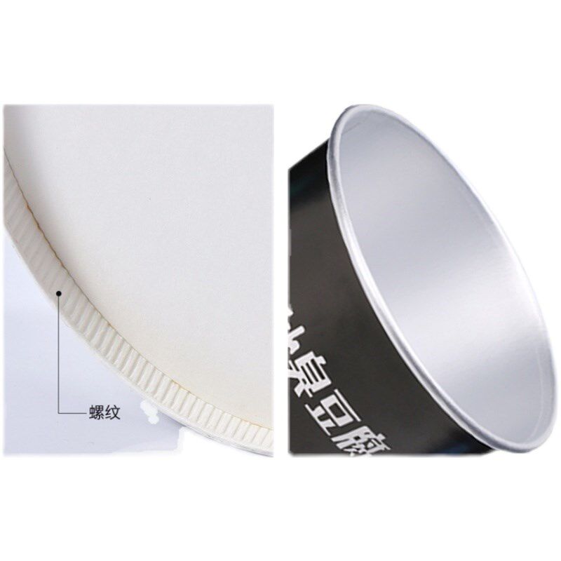 铝箔加厚 老长沙臭豆腐纸碗 红色商用专用碗铝打包盒子外卖盒定制