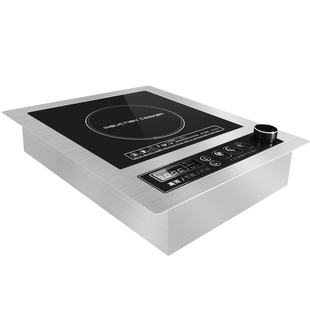 嵌入式单灶电磁炉台嵌两用3500W大功率电陶炉家用电灶台式平凹面