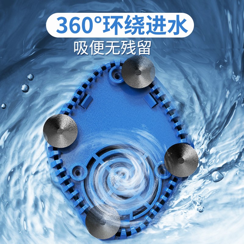 森森鱼缸抽水泵家用换水潜水泵底吸循环泵龟缸小型静音鱼池鱼粪泵