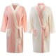 加厚睡衣 比全棉纯棉柔软吸水浴巾居家服长袖 大码 男女浴袍睡袍新款