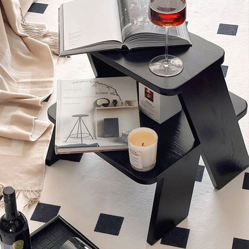 家用梯凳加厚实木人字梯梯椅凳子两用置物架登高楼梯小梯子二步梯