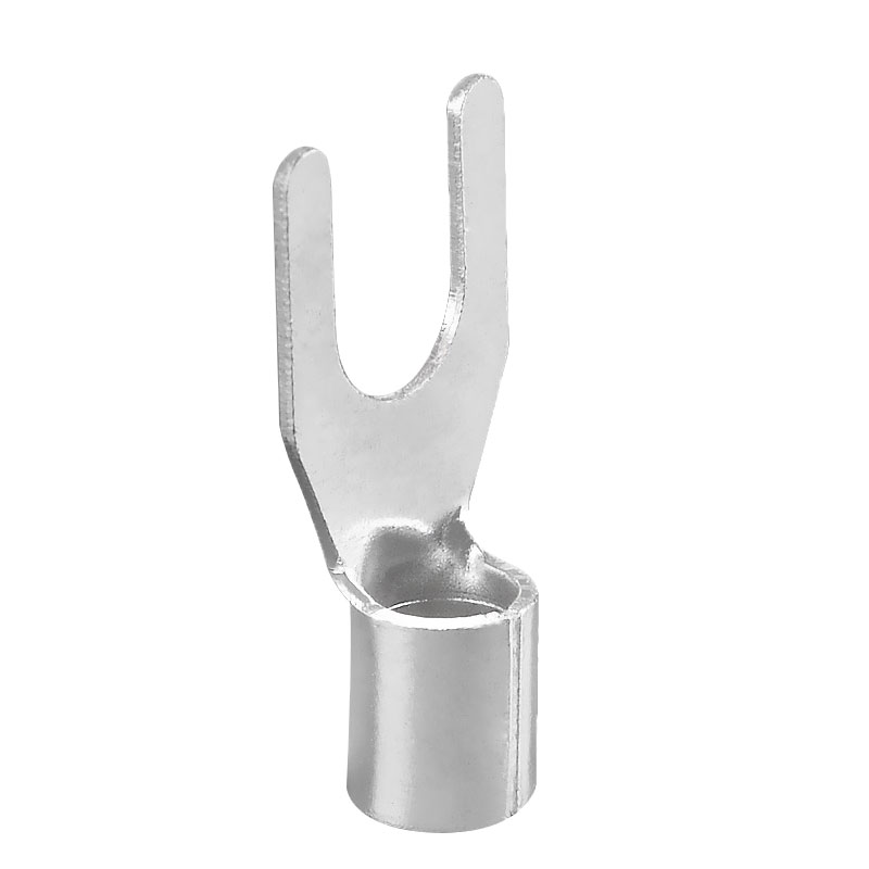 黄铜UT冷压端子压线鼻接线耳连接器铜压开口鼻y形u裸端子铜接头