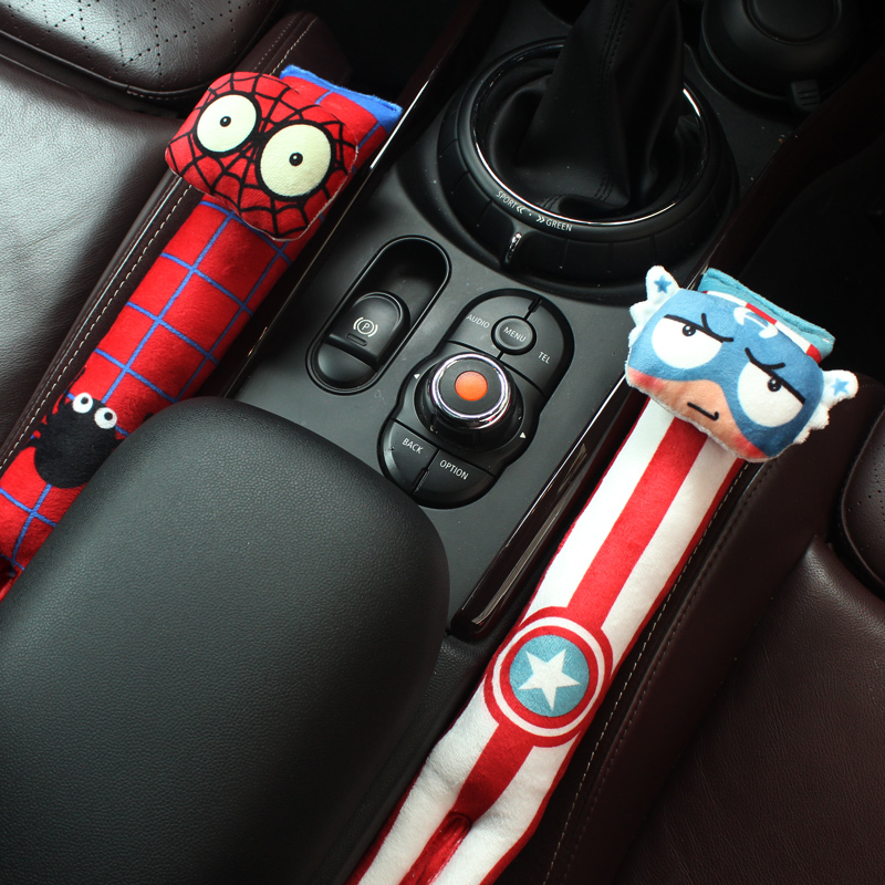 卡通汽车座椅塞缝条防漏条坐椅缝隙座位卡夹缝内饰用品创意装饰女