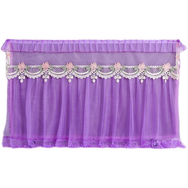 2021液晶电视机防尘罩新款电视罩蕾丝电视套32寸到75寸多尺寸可选