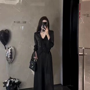 新中式国潮风盘扣长袖雪纺防晒衬衫女夏时尚套装垂感阔脚裤两件套