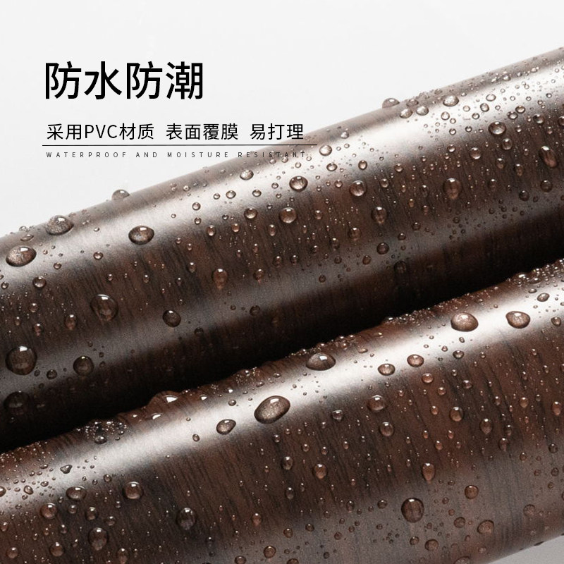 门贴纸木门翻新自粘门贴壁纸旧门框包边贴遮丑改造仿木纹翻新家具