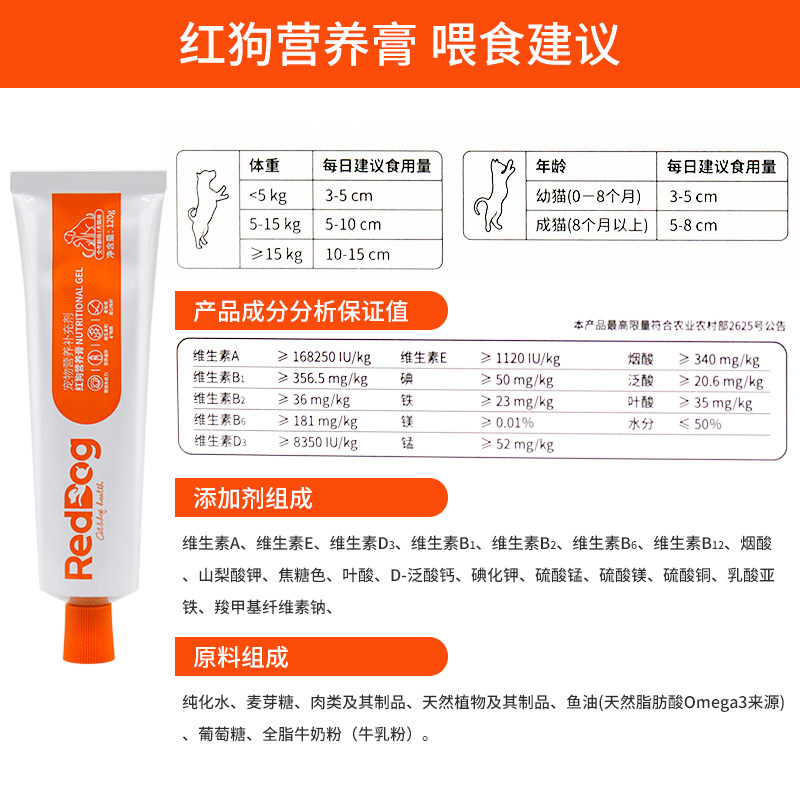 红狗化毛膏猫咪专用狗狗营养膏幼猫益生菌排除毛球增强免疫补营养,宠物/宠物食品及用品,猫狗通用营养膏,淘宝优惠券,粉丝福利购,淘宝优惠卷
