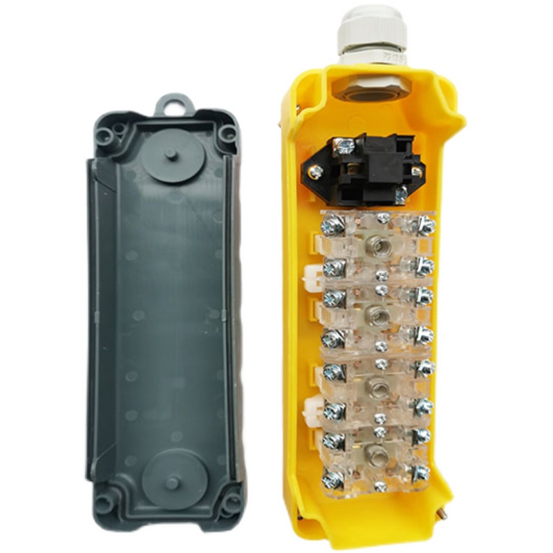 小型便携操作控制式5位液压操作手柄升降按钮开关尾板控制手柄盒