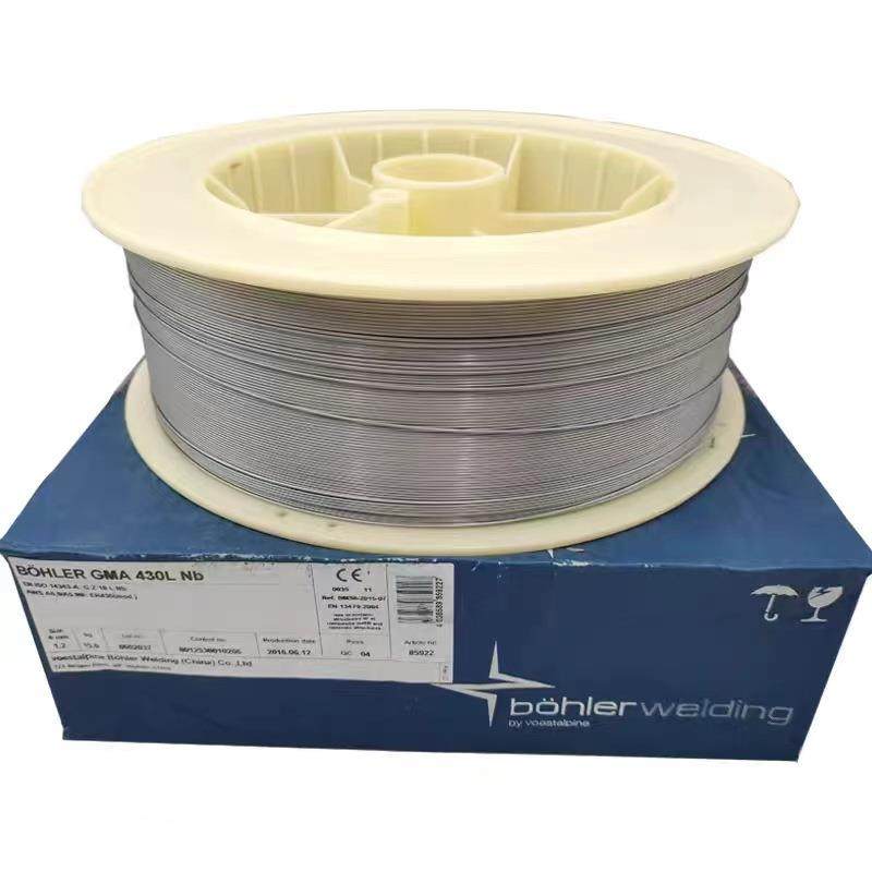 直条氩弧伯乐蒂森焊丝BOHLERGMA430LNb焊丝H1Cr17不锈钢焊丝MIG