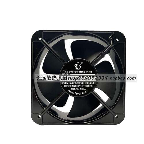 FA2060B8H-AM00220-240V0.43A20CM20060轴流风机散热风扇