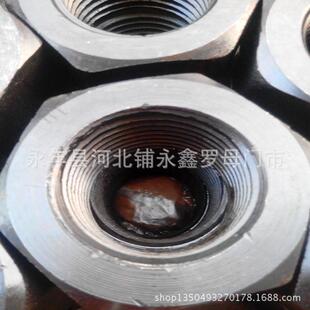 永年螺母M100螺母6170加大加厚高强度六角螺母M90M64M80m120