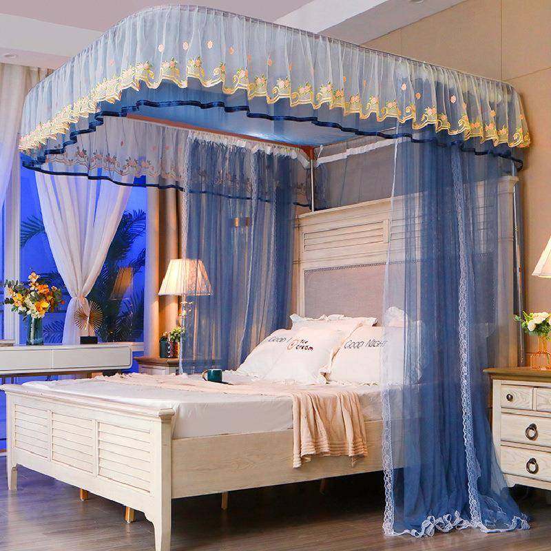 2024年新款导轨蚊帐加密加厚落地式u型轨道支架伸缩公主风吊顶式,农用物资,其他肥料,淘宝优惠券,粉丝福利购,淘宝优惠卷