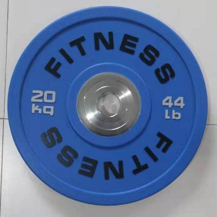 聚氨脂无气味弹性好耐摔寿命长举重大孔CPU竞技杠铃片