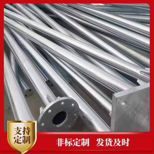 销售双悬臂F杆交通标志杆交通标牌高速路牌立杆F杆型单柱式