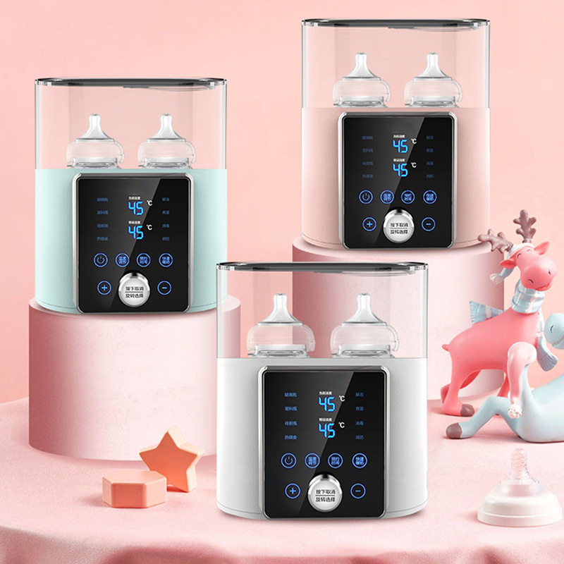 温热奶器恒温器亚马逊婴儿温奶器消毒器二合一恒温暖奶器智能保