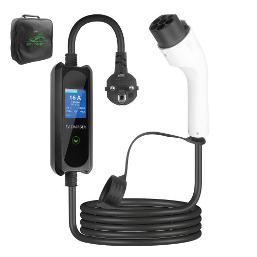ST-E210G工厂直供GBT电动汽车3.5~7KW家用交流便携充电桩可带APP
