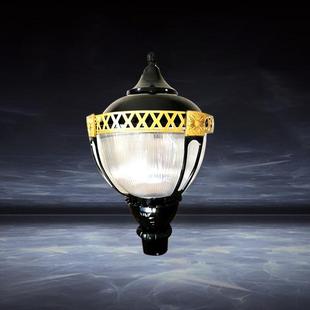 庭院灯头欧式小区路灯防水led草坪景观灯户外3米花园照明高杆灯罩