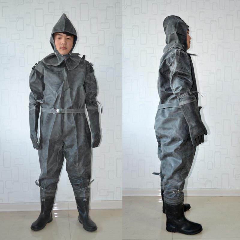 金陵牌耐酸碱下水衣连体式化学防护服橡胶下水裤耐酸碱防化连体服,机械设备,其他机械设备,淘宝优惠券,粉丝福利购,淘宝优惠卷