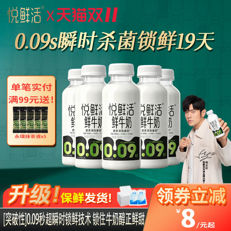 君乐宝鲜牛奶现货0.09秒巴氏杀菌