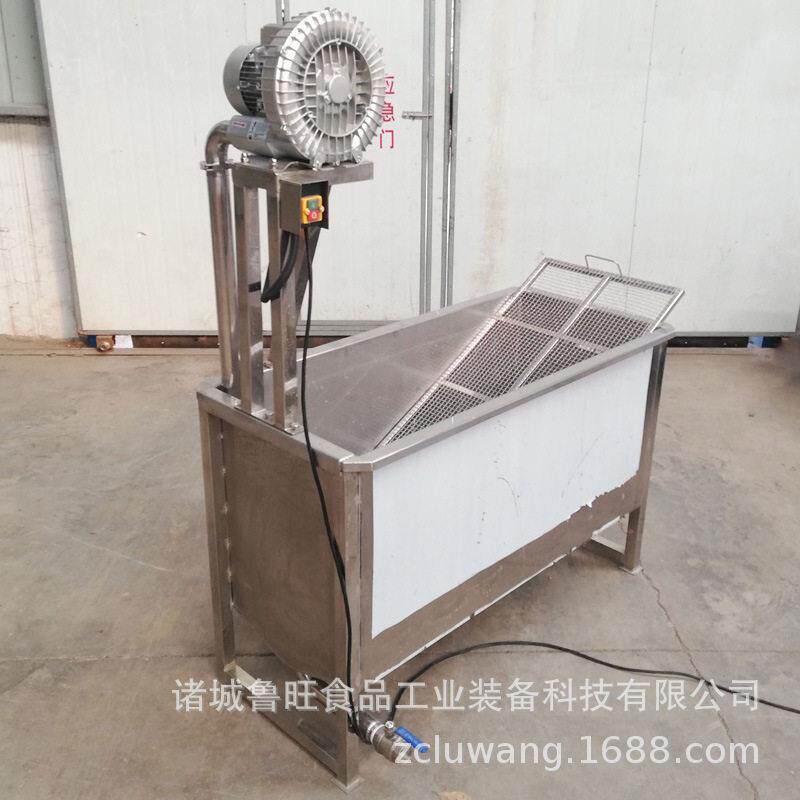 非标制作果蔬清洗设不锈钢加热浸泡槽气泡翻浪式蔬菜清洗机
