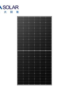 晶澳正A级550W580W585W630瓦双玻太阳能光伏板单晶大功率发电质