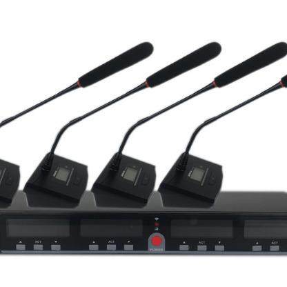 舒普SHUPUUG40D专业会议麦克风/话筒一拖四无线会议麦克风/话筒