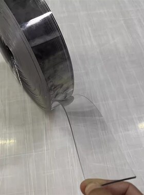 10cm水晶板PVC软玻璃定制加厚透明桌布防水防烫圆形垫工厂橡胶条