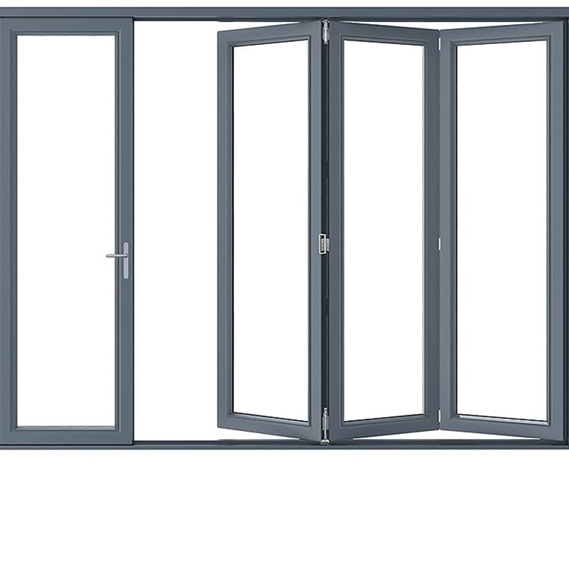 阳台推拉大折叠门活动隔断商铺阳光房小户型通风铝合金重型断桥