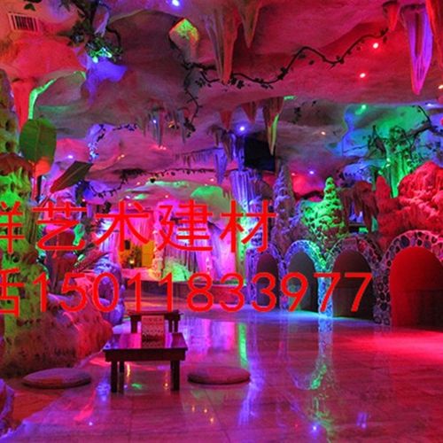 定制定做大型景观假山现场施工做塑山水泥山制作园林假山流水雕塑