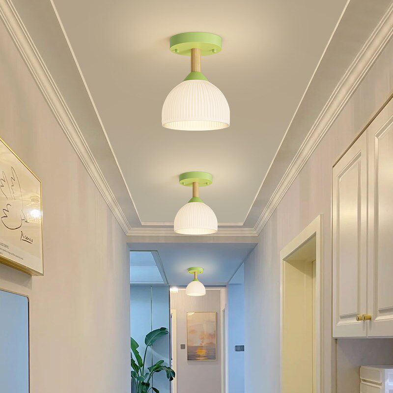 网红铃兰花奶油风过道走廊灯吸顶灯2023年新款阳台灯入户灯玄关灯,家装灯饰光源,厨卫/阳台/玄关/过道吸顶灯,淘宝优惠券,粉丝福利购,淘宝优惠卷