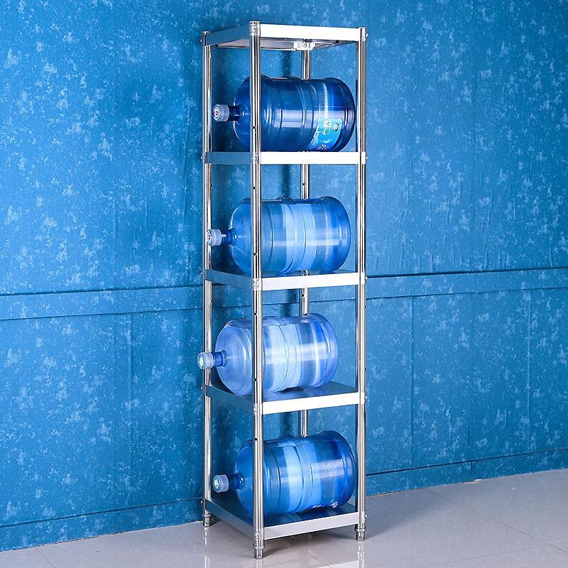 不锈钢厨房置物架35x30高80三层40x40x120四层50x55宽45x45长60cm