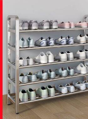 加粗钢管鞋FEQ架粗加厚不锈加钢鞋架多层子家用学生宿舍款清新仓