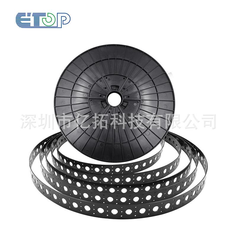 12mm露全彩外灯串安固定带穿孔灯安条631装带5装0m一卷