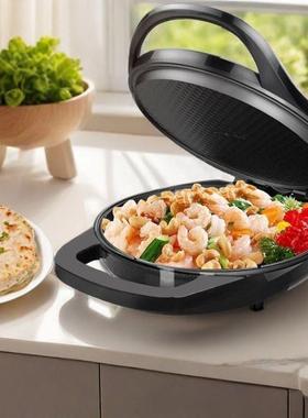 饼老款电饼家用铛双面16377加热加深迷型烙锅煎烤薄饼机小多功能