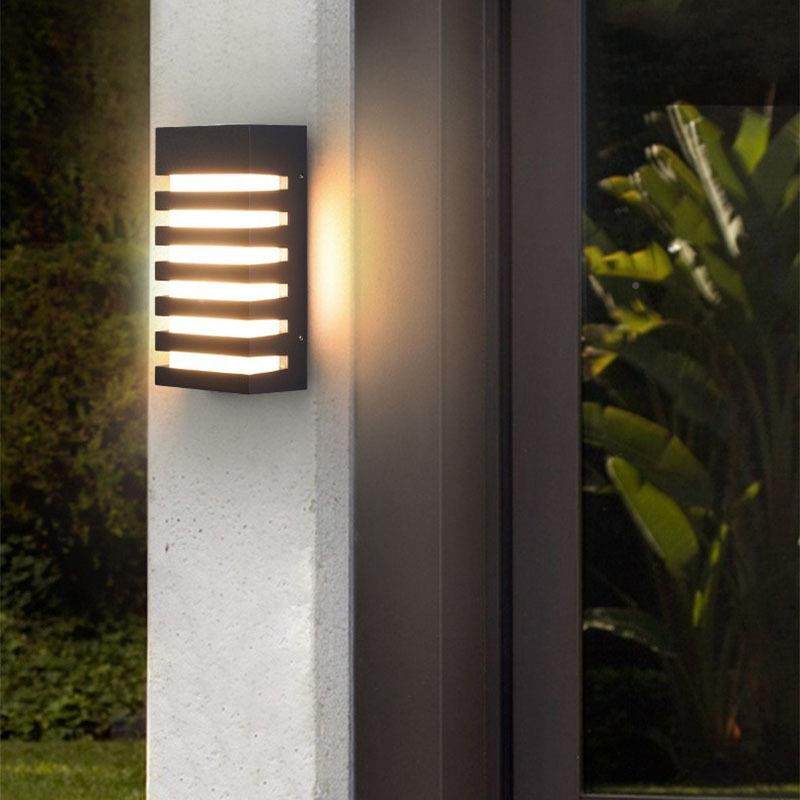 户外壁灯水防潮庭防院壁挂墙灯GP-B048室6层透光铝材走廊过外道阳