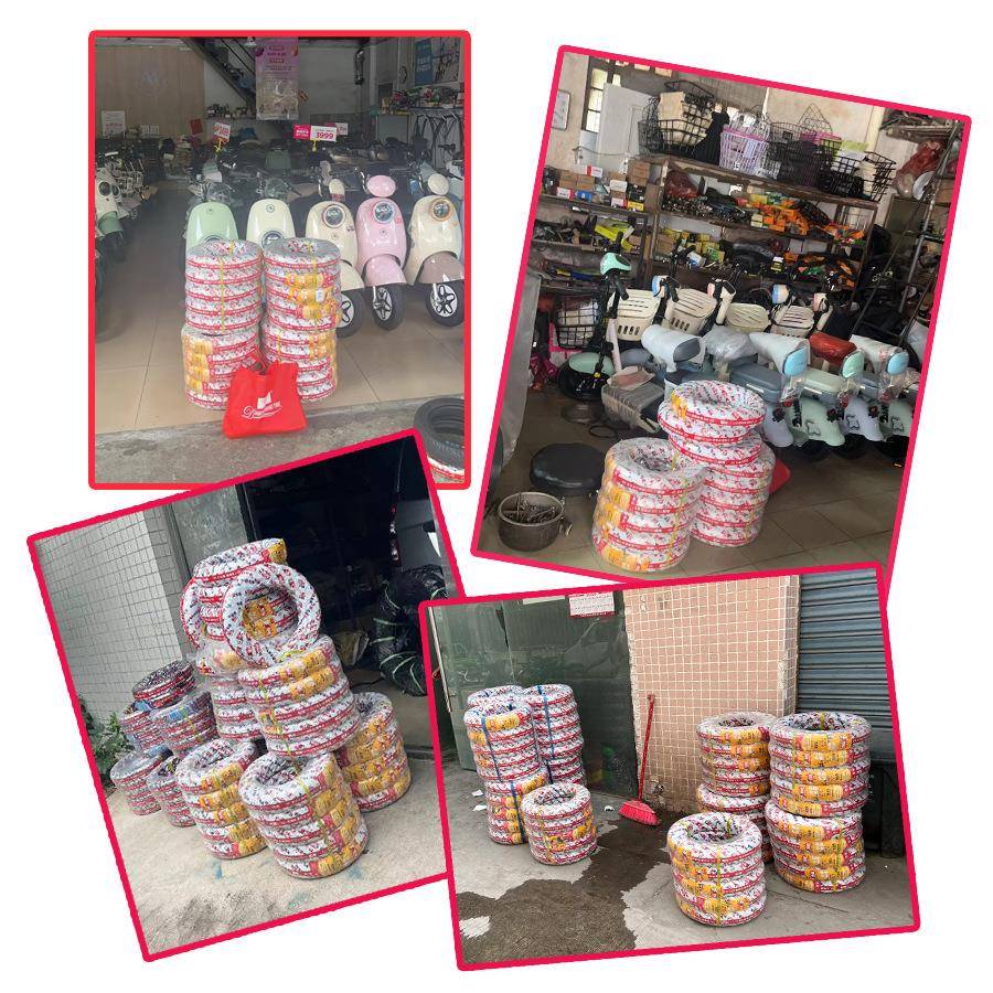 钻半热石熔真空胎3.00-10外卖用动摩托车6层防滑安全耐电磨436轮