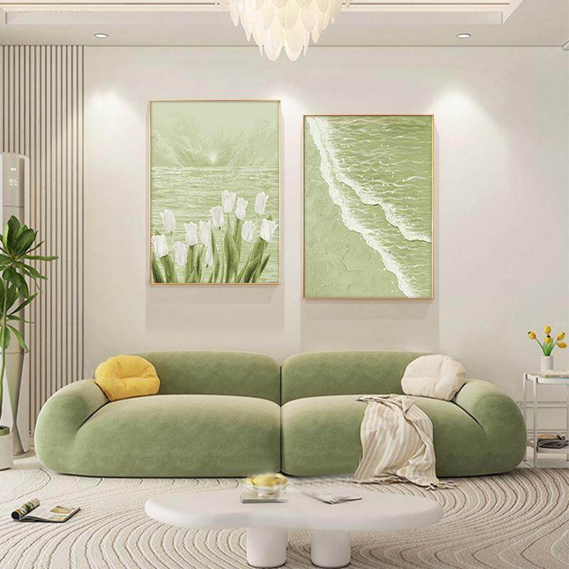 金郁客厅装饰画奶油风花卉卧室术床头挂画北欧艺沙371发背香景墙,家居饰品,现代装饰画,淘宝优惠券,粉丝福利购,淘宝优惠卷