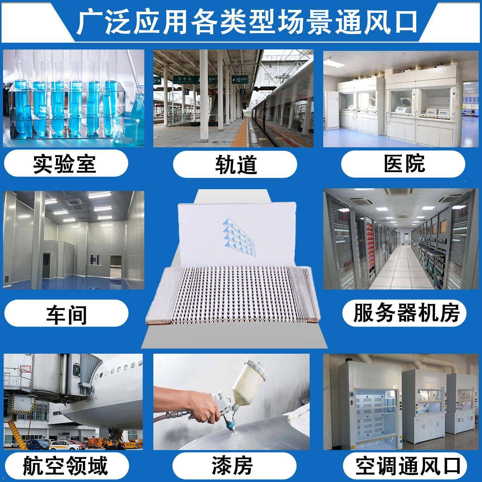 风琴式V型过CMB滤处纸厂家直销褶皱雾过滤器漆棉理柜滤网海过滤棉