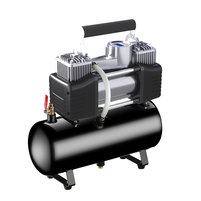 12迷你空压机高压小型220v家用电动打气机车载汽车用打.气泵可携