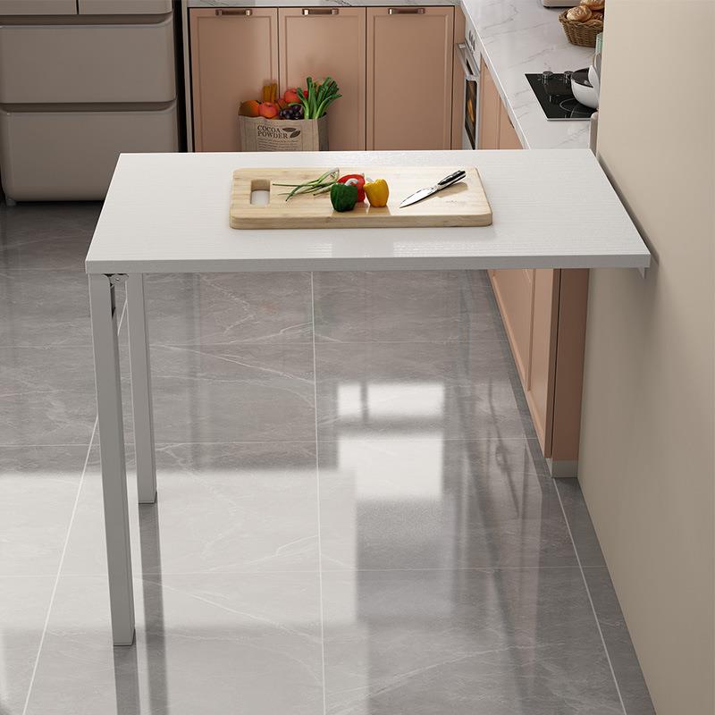 翻家下能用多功壁画式折桌叠桌简约8889隐形壁挂餐小型连壁吃饭桌