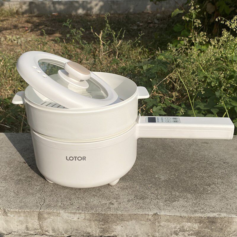 小浣熊宿舍学生小电锅多功能家用小功率寝室炒锅炒菜煮饭一体小锅