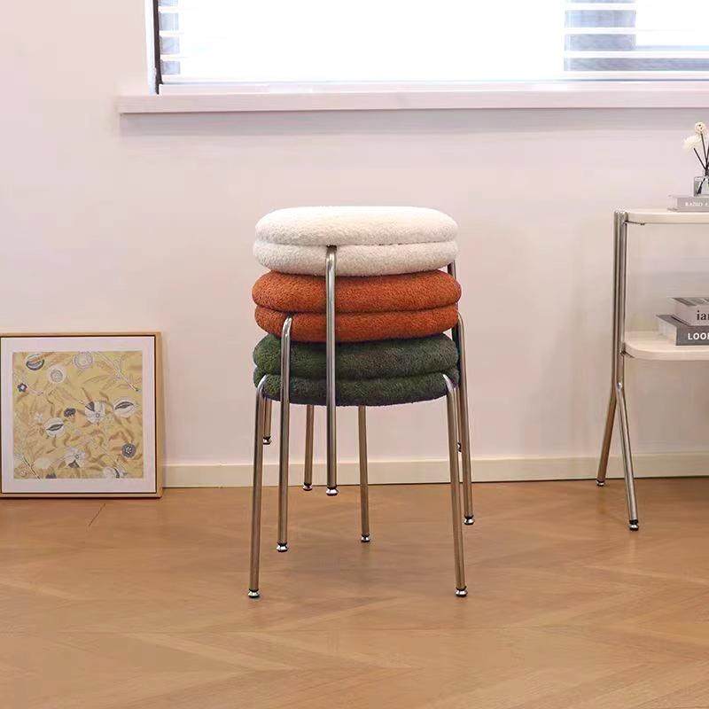 奶油风化妆凳卧室简约现代梳妆凳家用餐凳可堆叠创意小凳子餐椅,机械设备,其他机械设备,淘宝优惠券,粉丝福利购,淘宝优惠卷