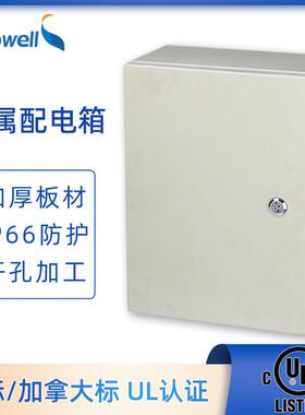 UL认证户外电源监控箱电源控制箱防水电控箱冷轧钢配电箱金属箱